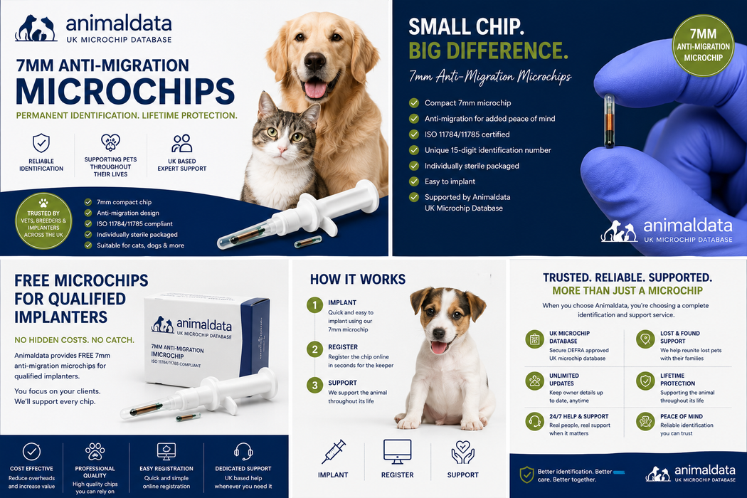 7mm Nano Microchips